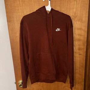 Nike Men's Dark Brown Hoodie